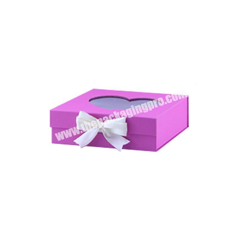 High quality customized packaging box for sweet products candy chocolate cookies packing folding box with magnetic closure