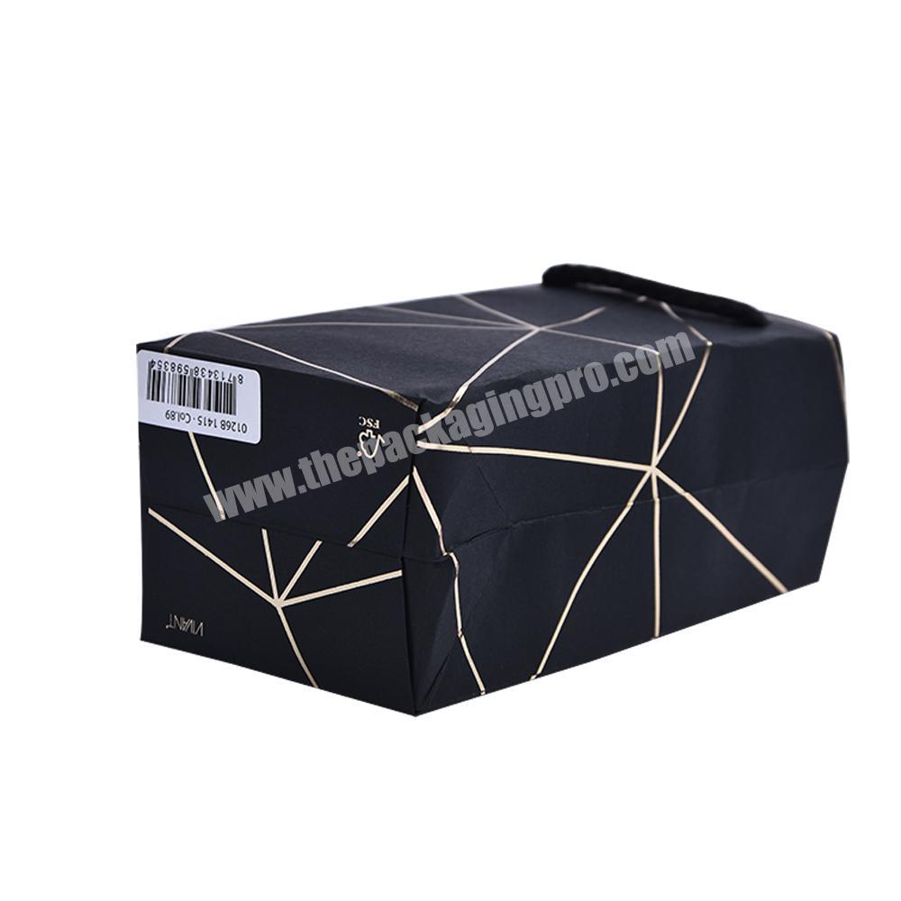 High quality design printing kraft paper grocery bag with customizable logo