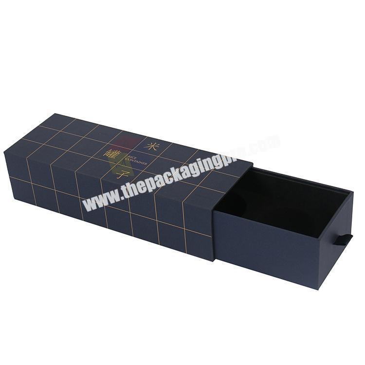 high quality drawer food gift box packaging with eva tray