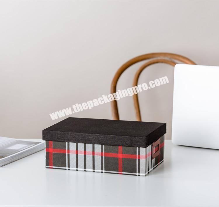 High quality eco-friendly custom printed rectangle home organizer storage box for sale