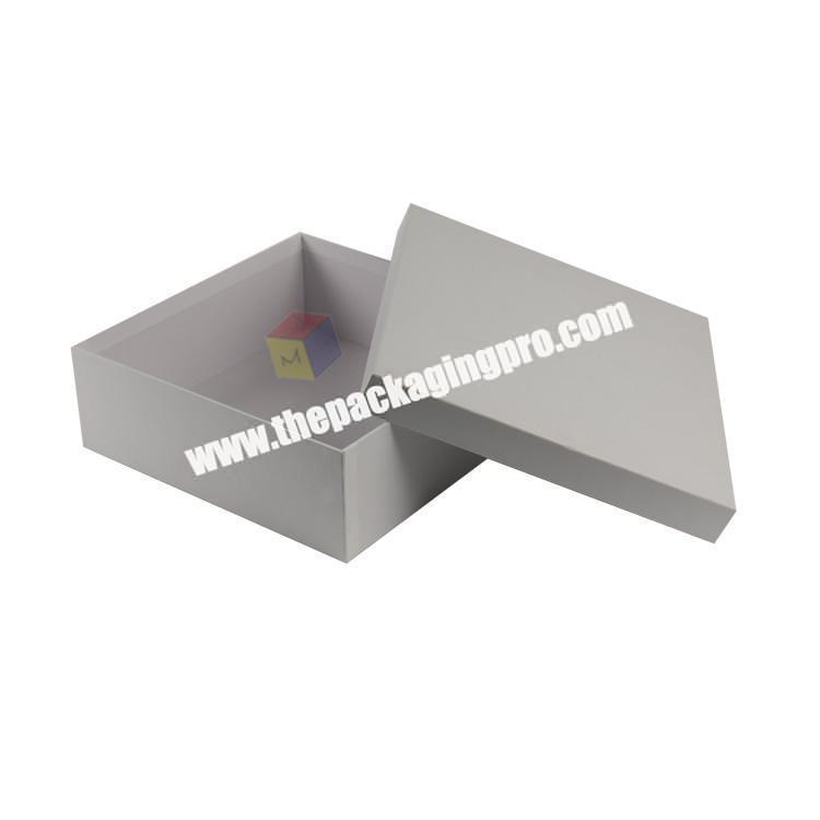 high quality eco friendly gift box packaging white