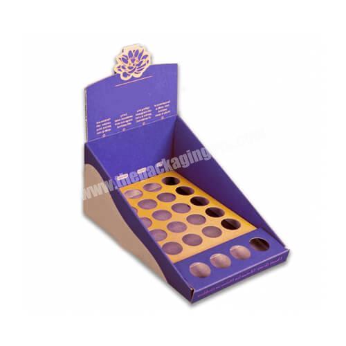 High quality eco friendly paper box cardboard carton display box for big supermarket products