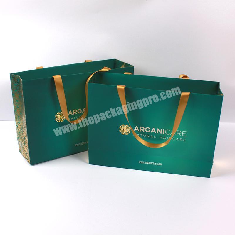 High quality factory price custom shopping handle paper carrier bag