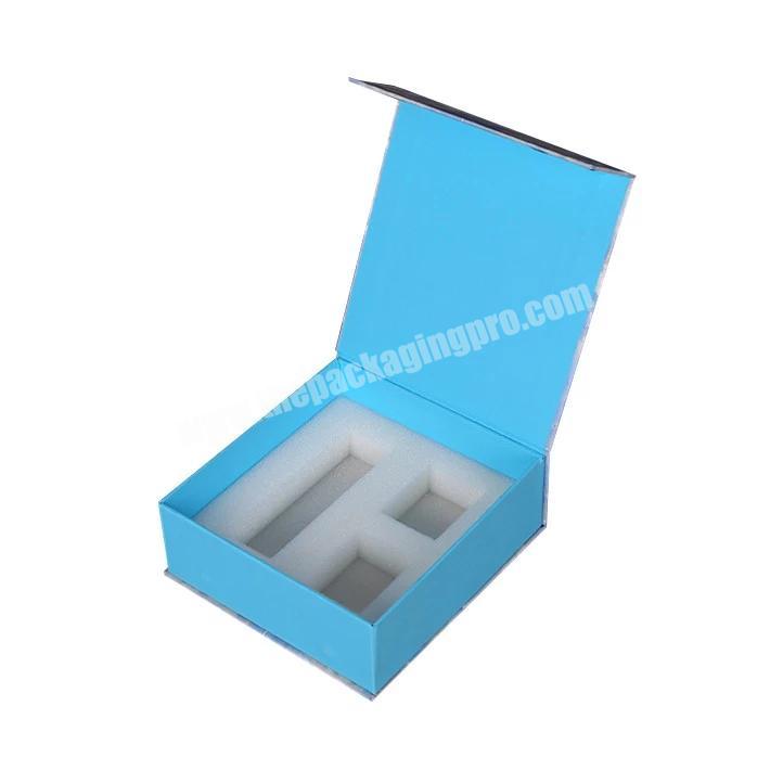 High quality fancy gift box supplier in China electronic vibrator clamshell packaging paper box