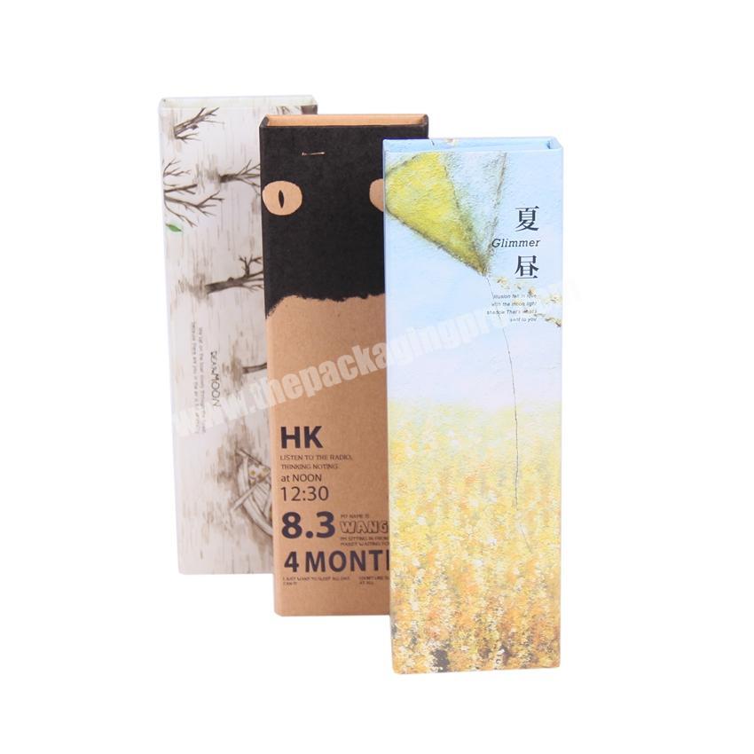 High quality flip open box with magnet closure gift packaging boxes rigid cardboard package