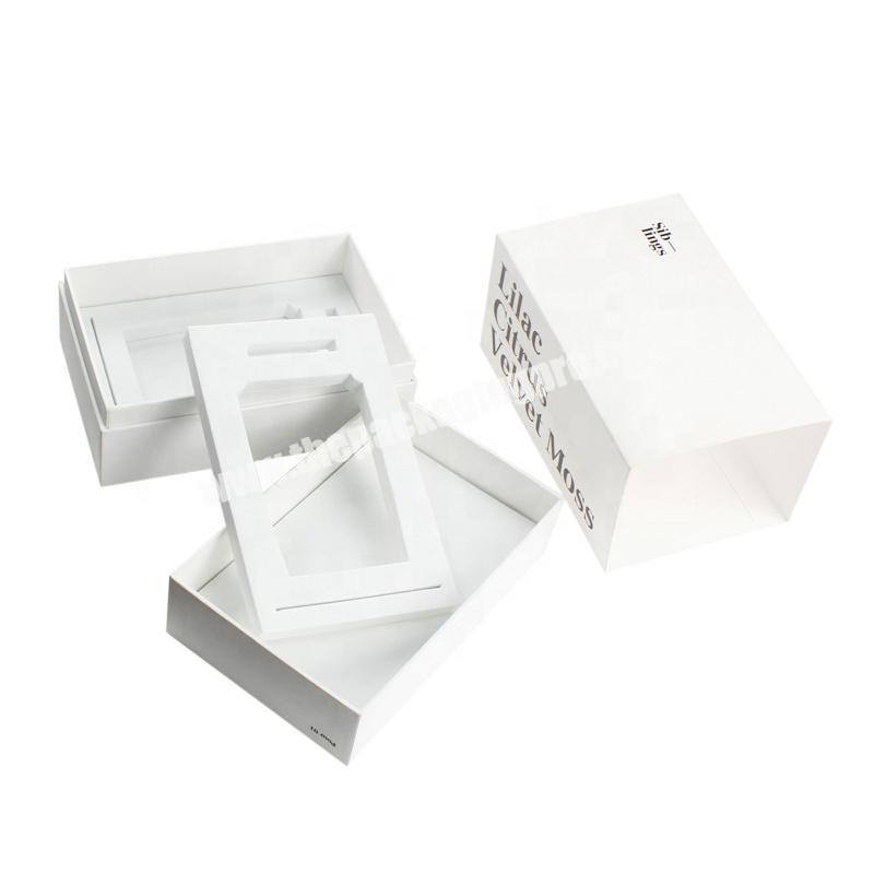High Quality Foam Filled Gift Box custom logo Jewelry box Fornose rings Wholesale