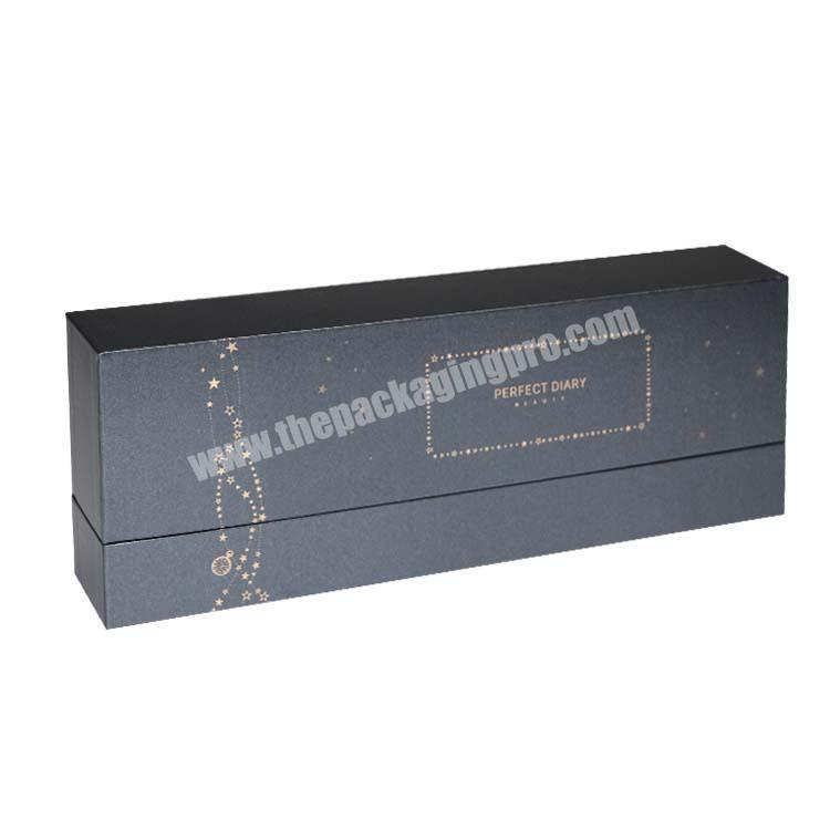 High Quality Gold Hot Foil Lipstick Cosmetic Gift Packaging Paper Box
