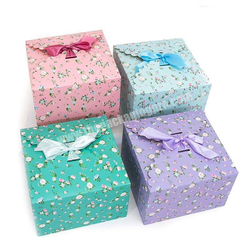 High quality hand made mini rainbow gift boxes