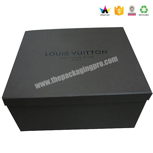 High quality handmade black gift packaging large box