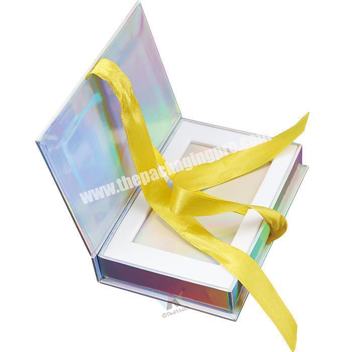 High Quality Hard Card Folding Paper Box With Magnetic Closure