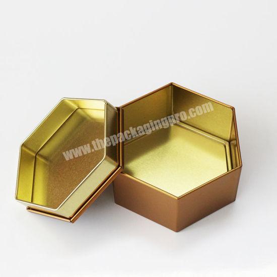 High Quality Hexagon Mooncake Packaging Cardboard Gift Box