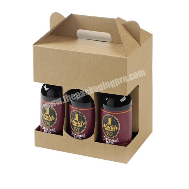 High quality homemade packaging box beer