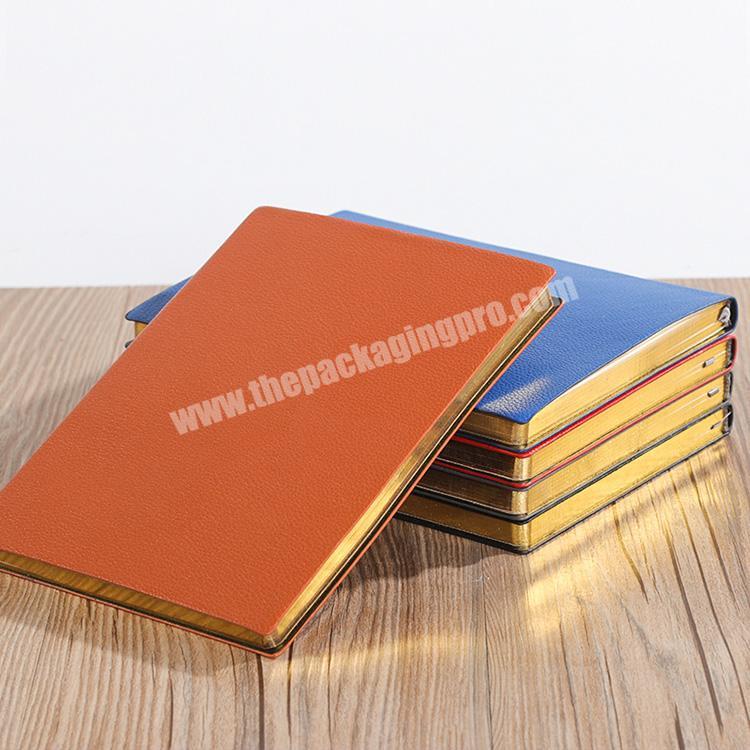 high quality leather notepad journal diary notebook a5 notepads with logo