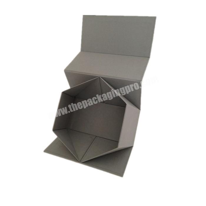High quality luxury cardboard magnetic custom foldable box