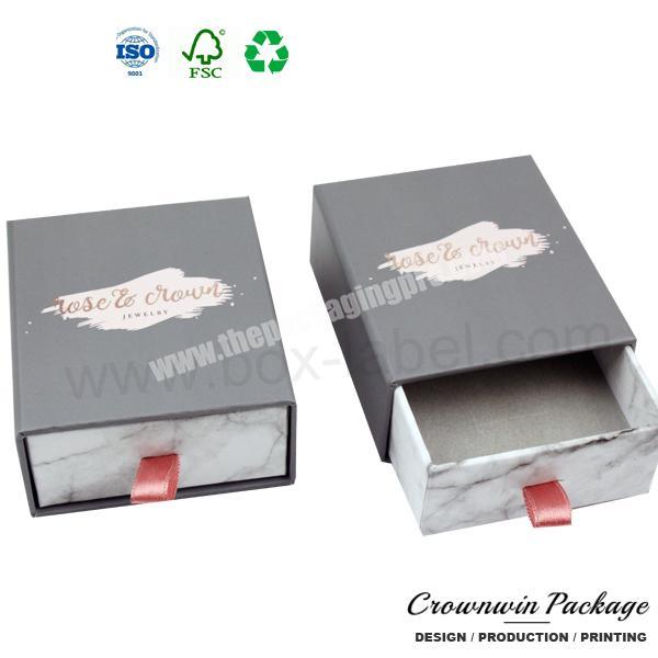 High Quality Luxury Cardboard Packaging Custom Jewelry Box
