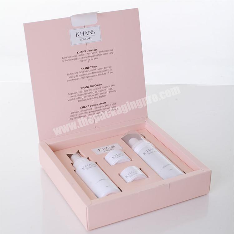 High quality luxury custom eco cosmetic packaging