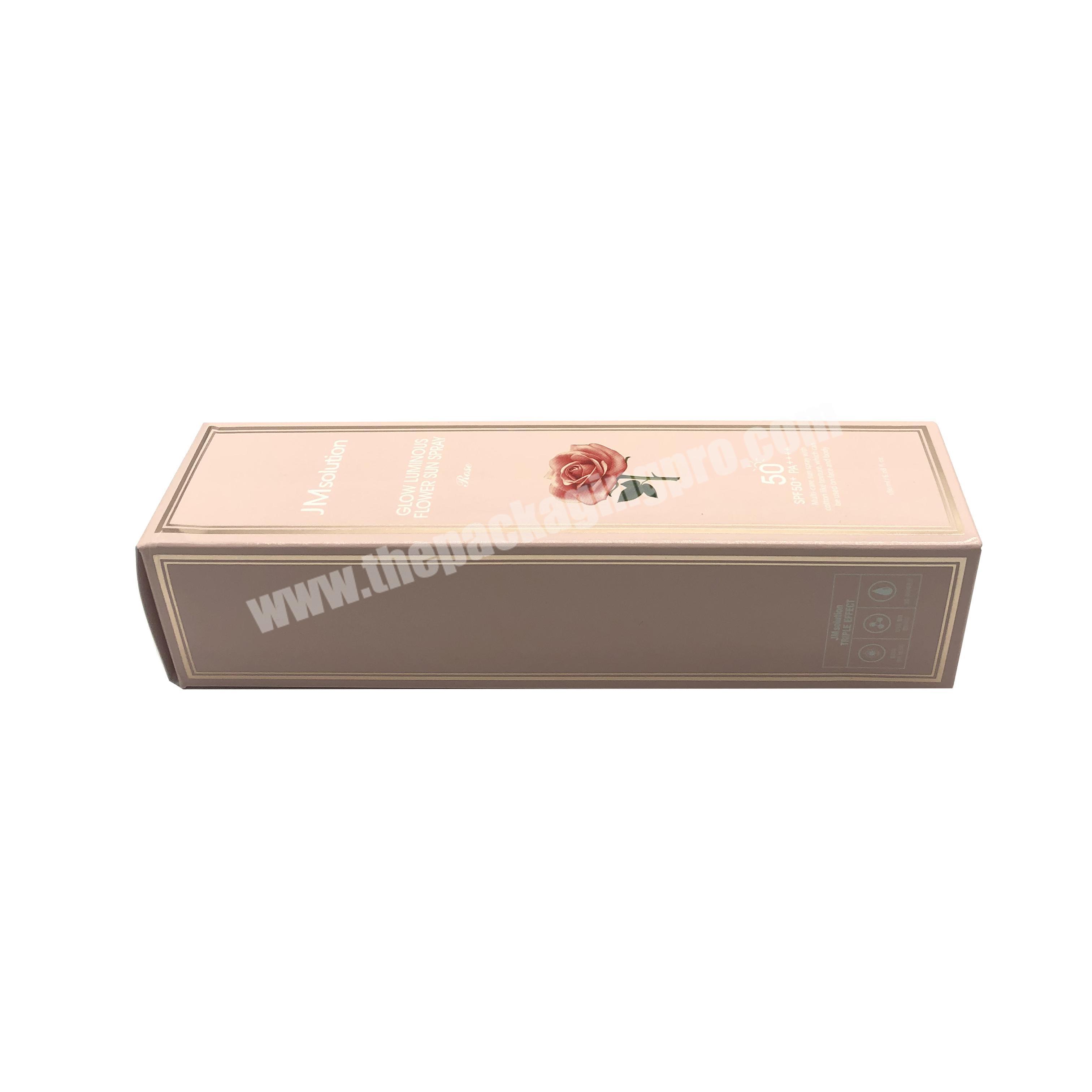High quality luxury custom printed cosmetic packing box
