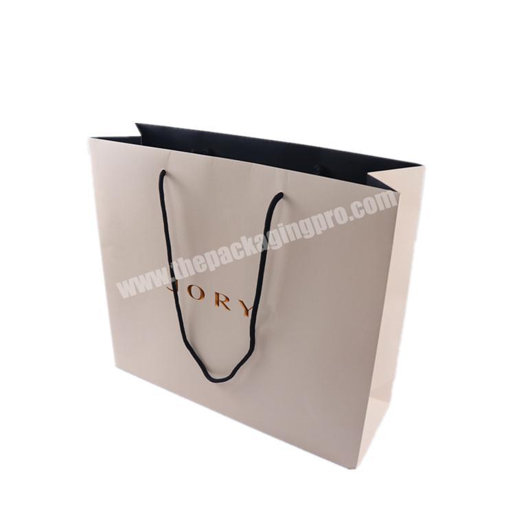 high quality luxury customized paper bag for cloth