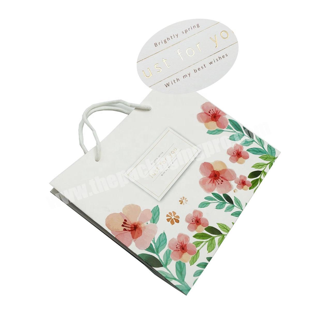 High quality  Luxury Eco Custom Printing Logo Shopping Packaging Paper Bag