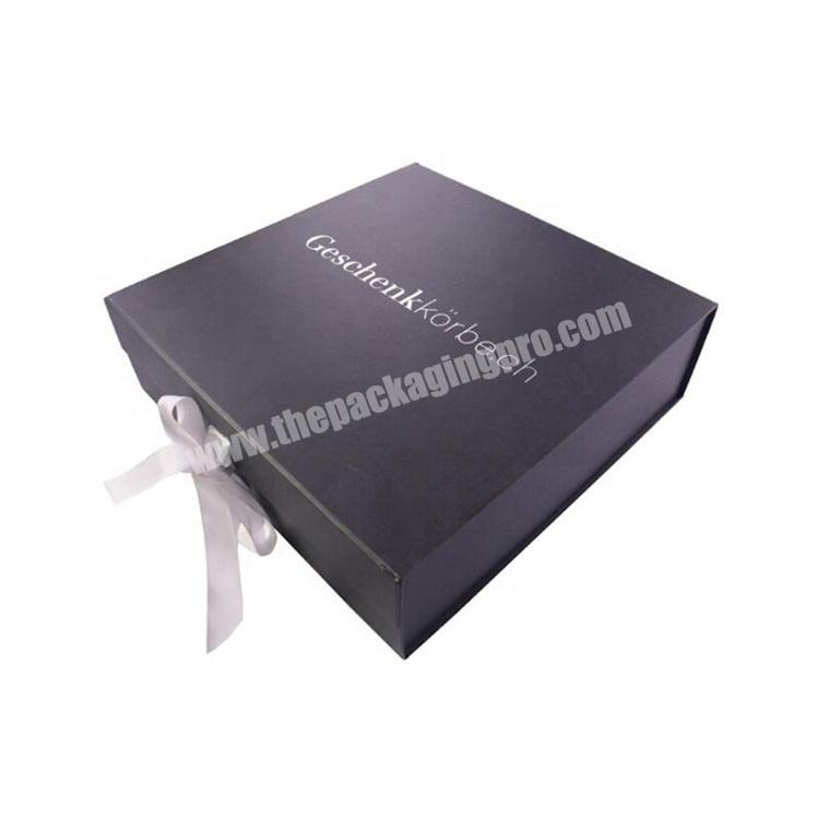High Quality Luxury Packaging Magnetic Gift Box With Foam Insert
