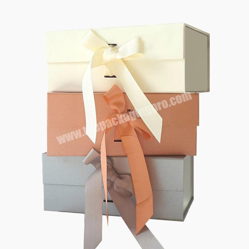 High quality luxury sturdy magnetic folding sturdy gift boxes