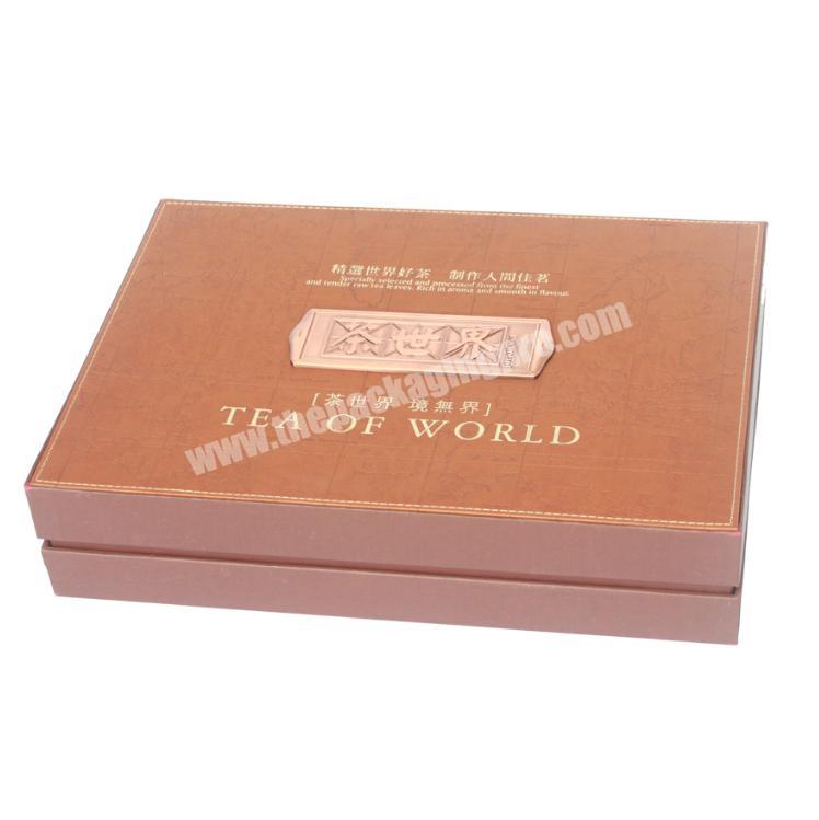 High quality luxury tea box custom gift packaging