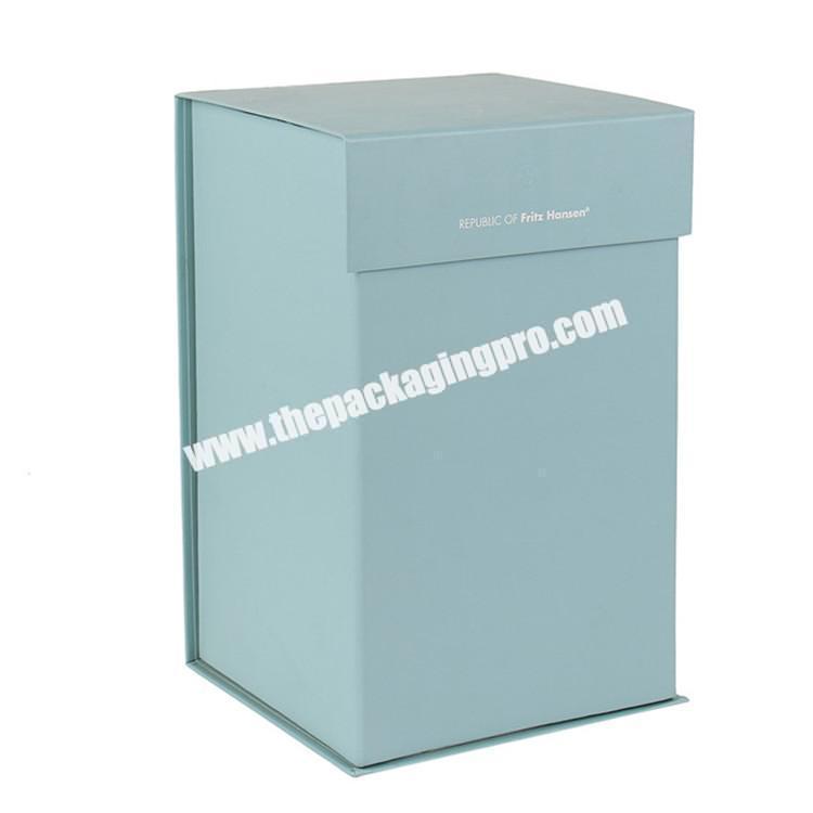 high quality magnetic flat folding gift packaging box