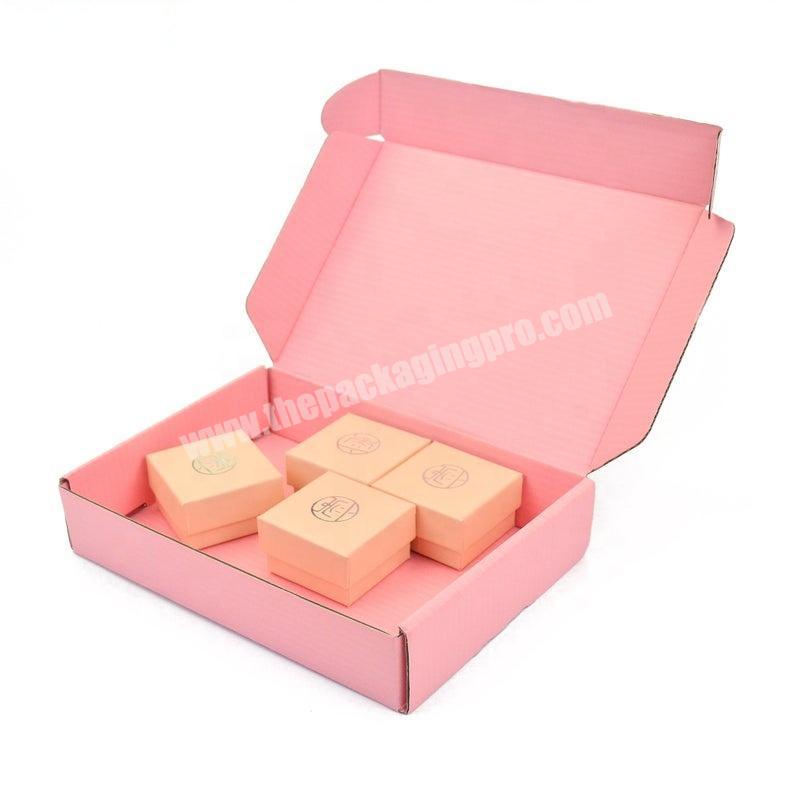 High Quality Packaging Custom Shipping Paper Favor Gift Box with Lids