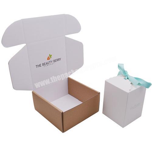 High Quality Paper Cardboard Subscription Box Mailer Packaging Box Shipping Gift For Learning Book School Education Package