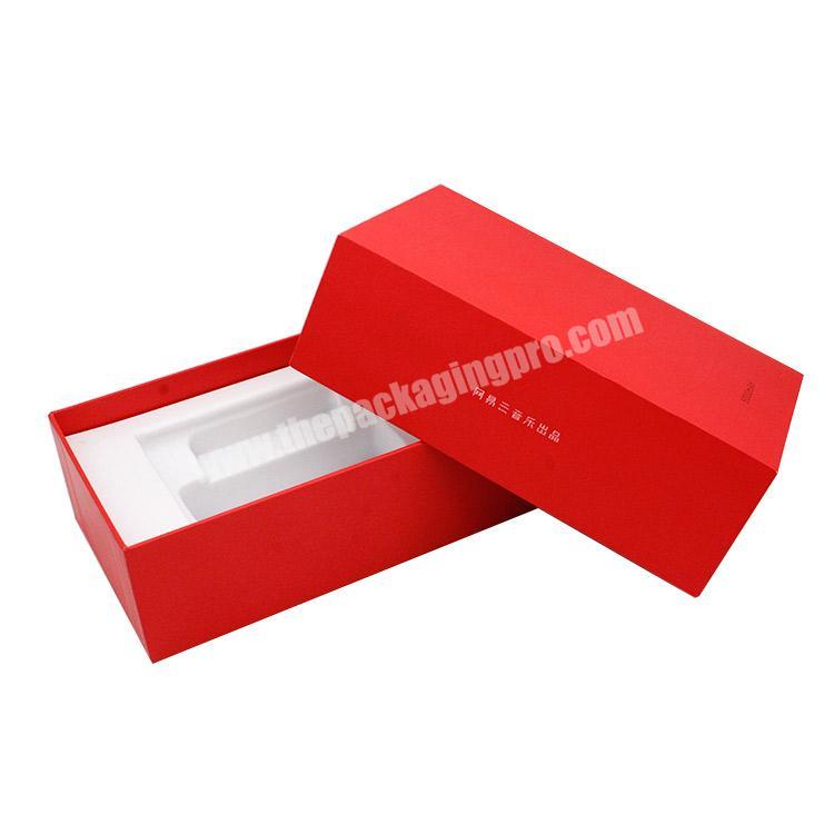 High Quality Paper Gift Packaging Box With Simple Lid