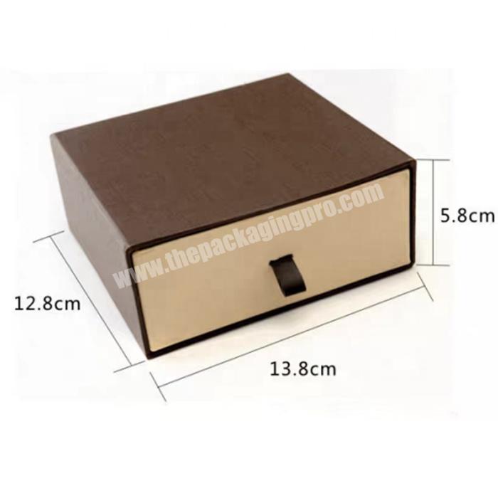 High quality paper packaging drawer gift box sliding open sleeve