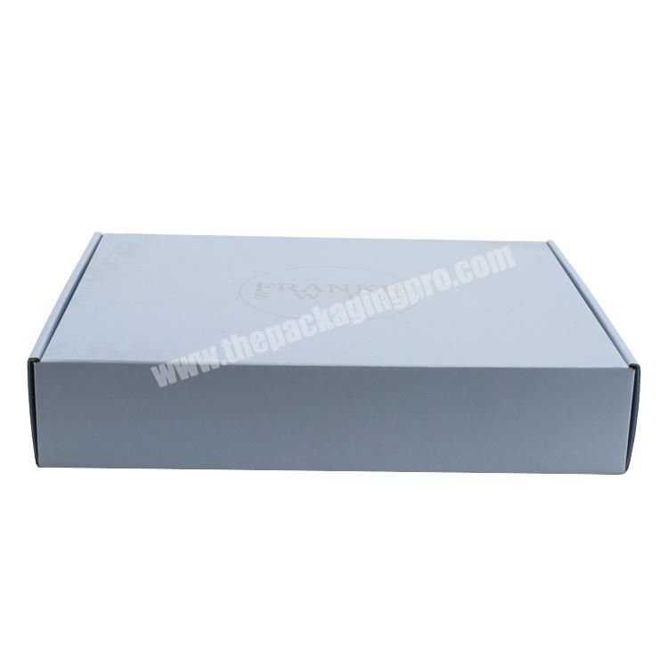 High quality printing card paper corrugated mailing packaging shipping gift boxes for clothing