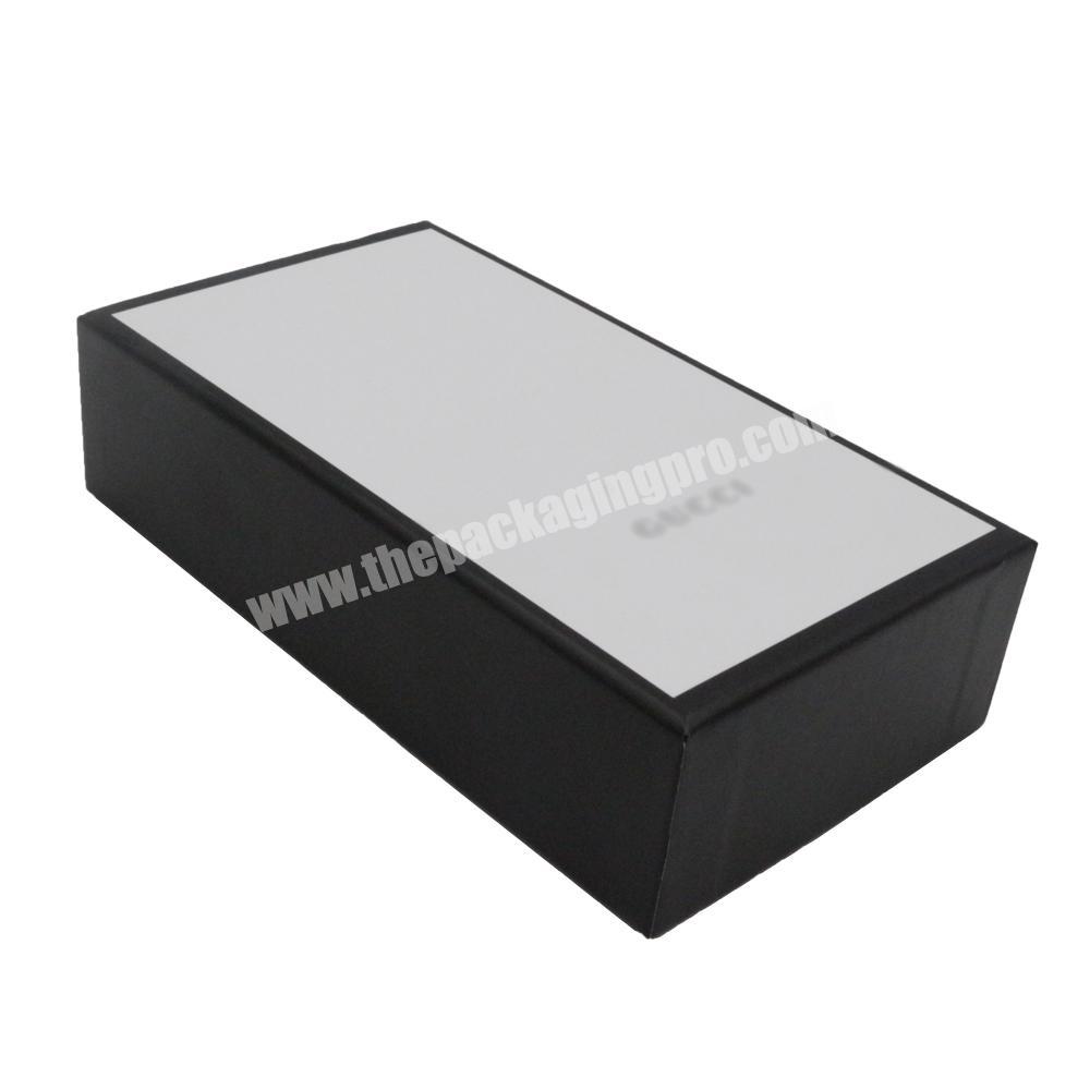 High quality recyclable custom skin care packaging box rigid lid and base cardboard paper box for perfume packaging