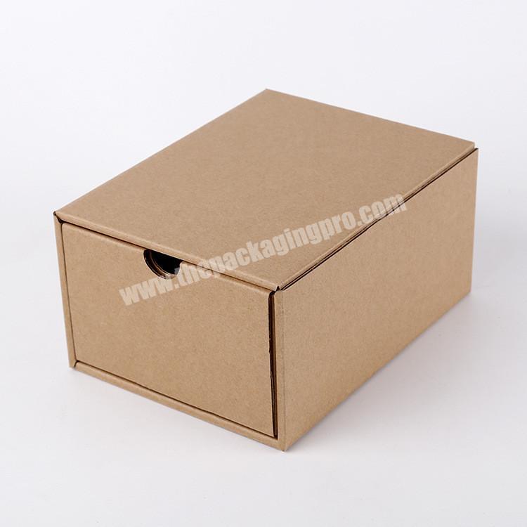 High Quality Recyclable Printing Custom Aircraft Gift Mailing Box with Flat Top