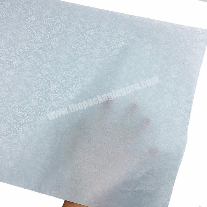 High quality recycled material full printing wrapping tissue paper