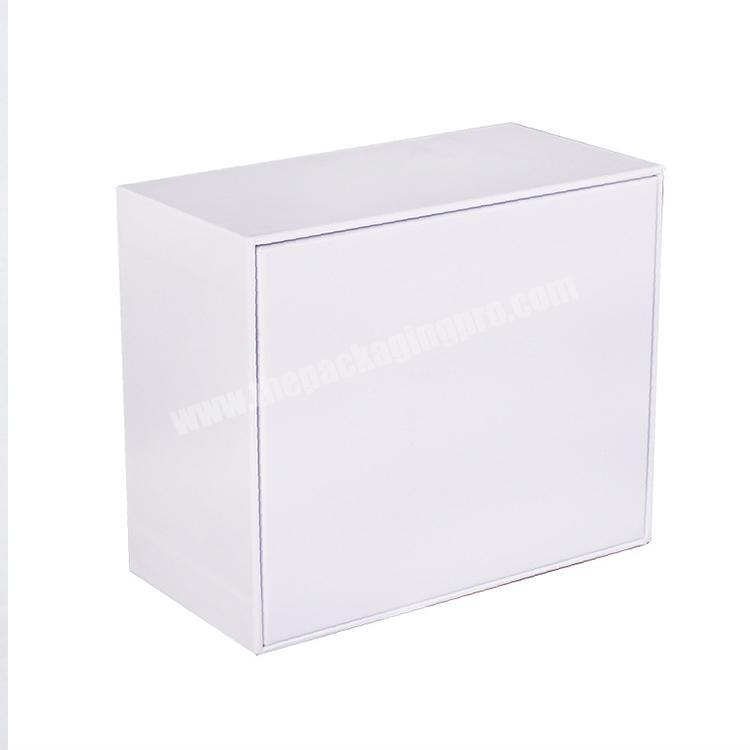 high quality rigid white packaging boxes