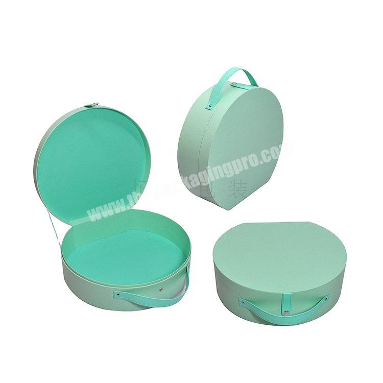 high quality round different shape blue pro table eco friendly paper gift packaging box