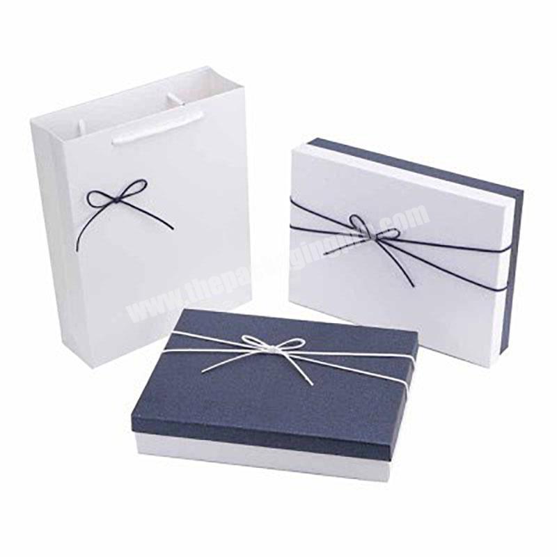 High quality scarf packing eco-friendly paper gift box