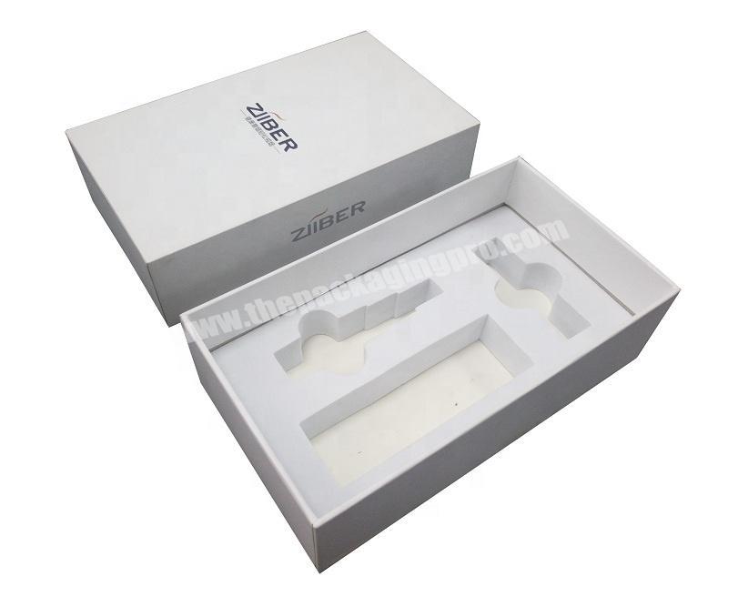 High Quality Smoking Cessation Device Packaging Rigid Box with White EVA Cushion