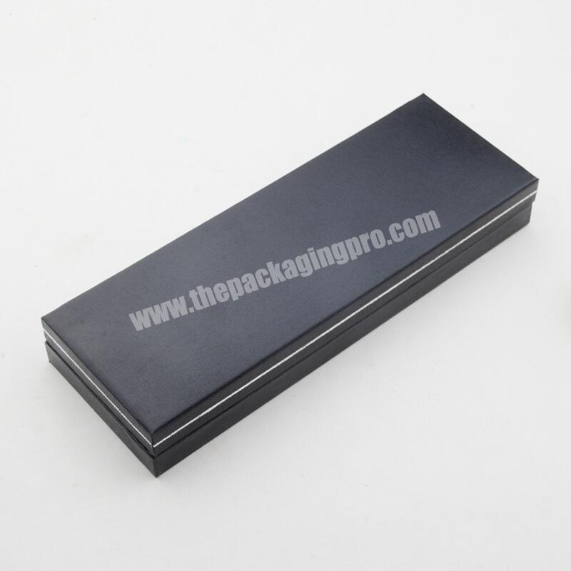 High Quality Upscale Rigid Cardboard Gift Packaging  Box for Pen with White Inner Cardboard Lining