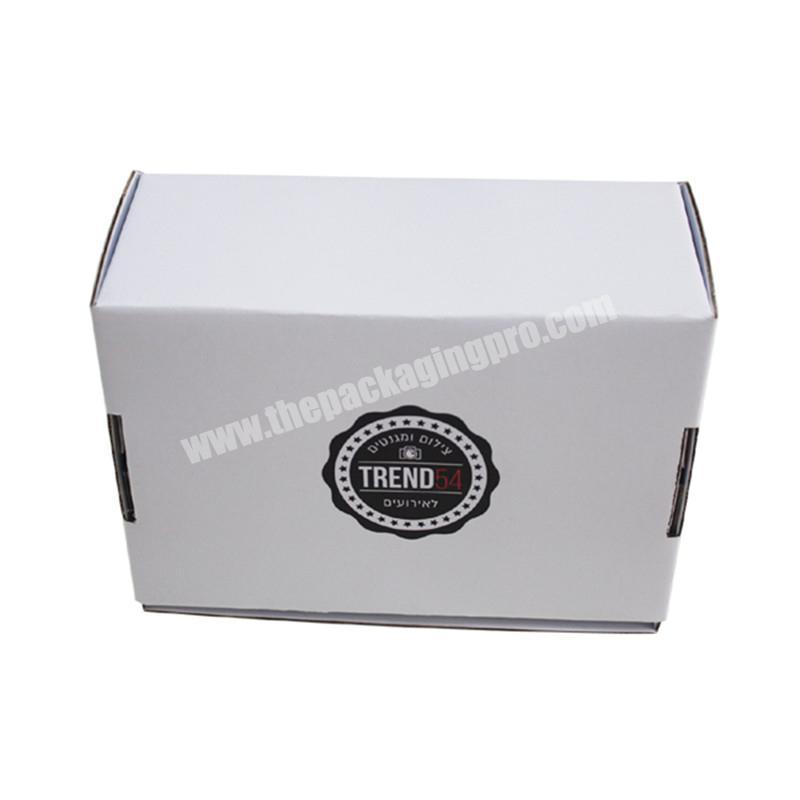 high quality white corrugated mailing box