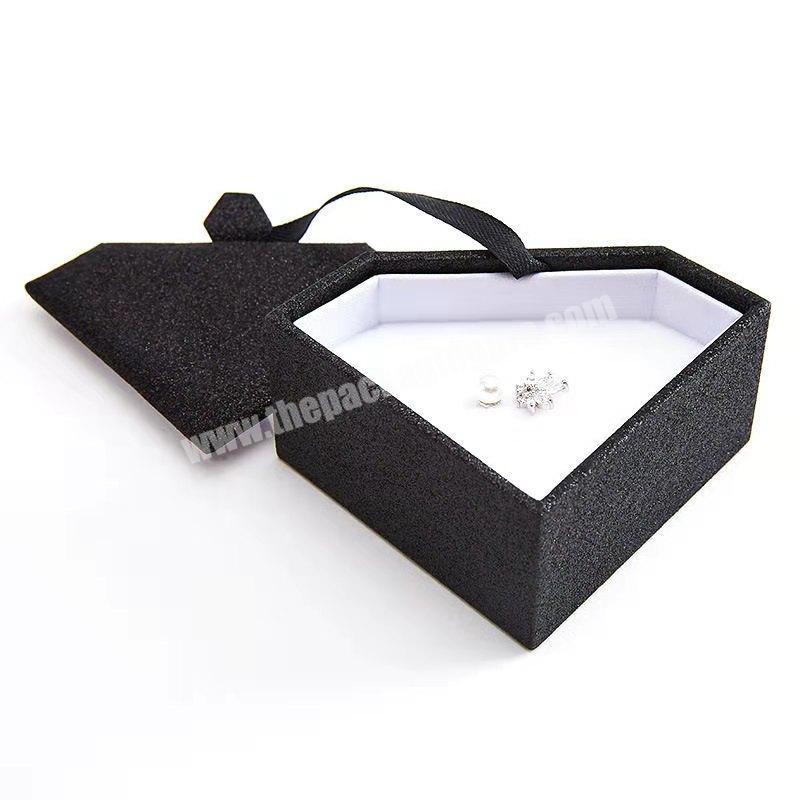 High Quality Wholesale Custom Fancy Wedding Gift Diamond Shape Paper Box