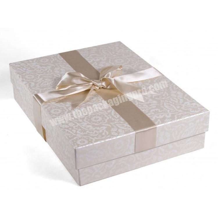 High Quality Wholesale Custom Gift Luxurious Paper Wedding Packaging Box