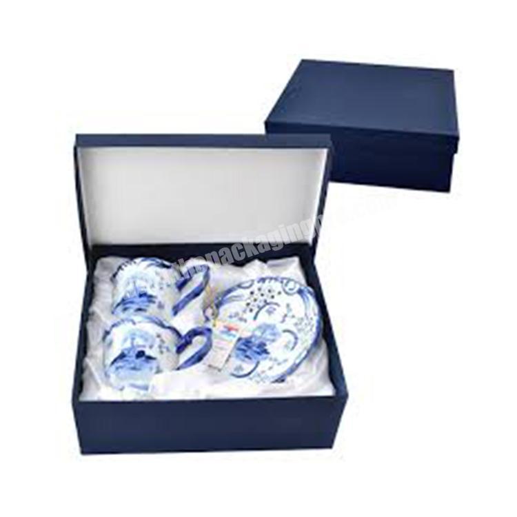 high quality wholesale customised cup set gift box