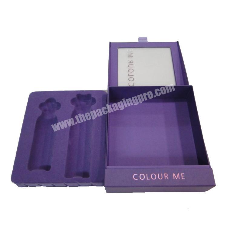 high quality wholesale foldable paper clear top gift box