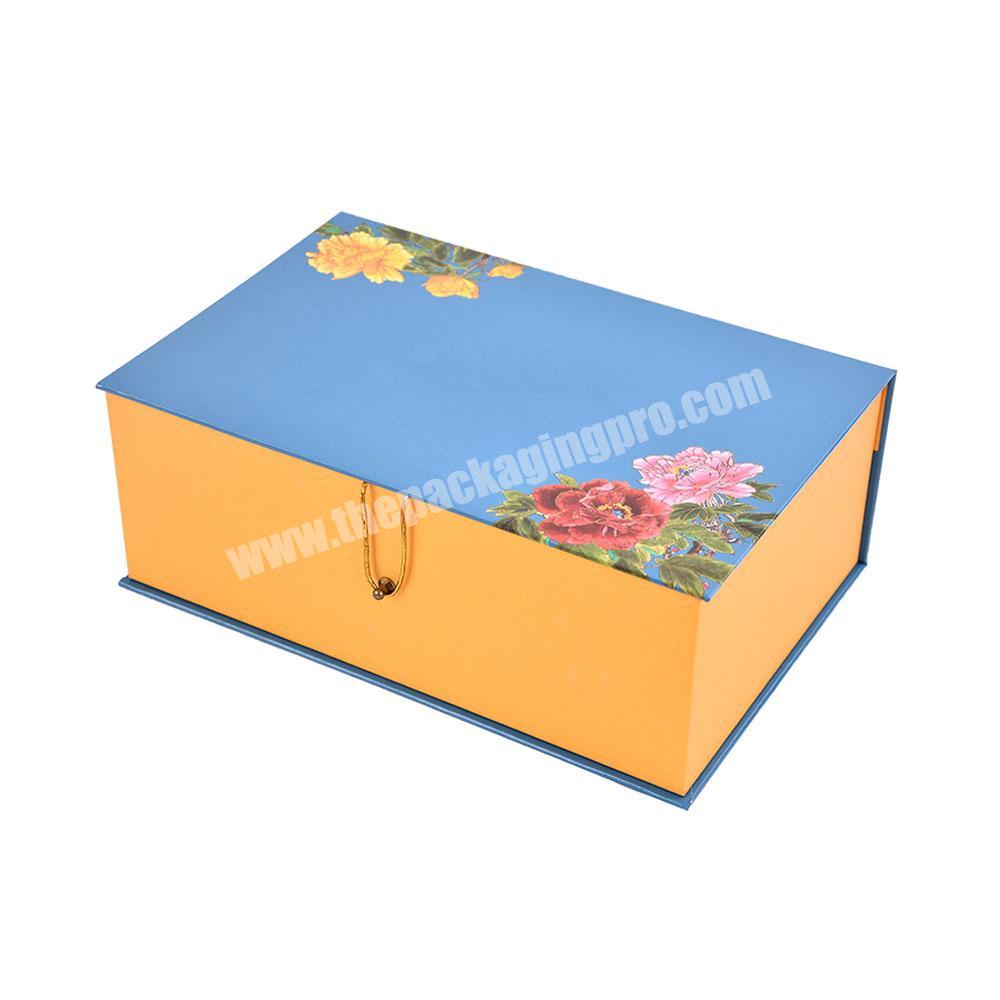 high safety performance handmade paper gift box for packaging