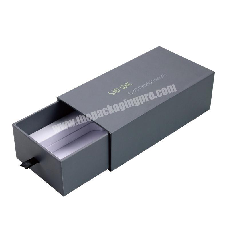 High Used Plain White Drawer Style Packing Lipstick Packaging Gift Box