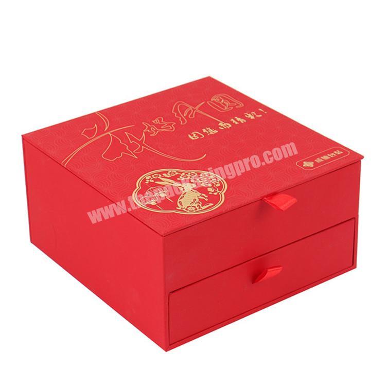 hight quality premium double design dessert box packaging