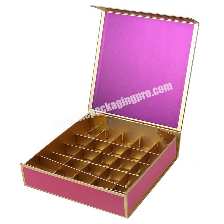 holographic paper packaging chocolate sweet gift box