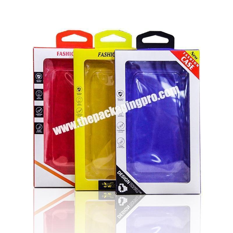 hot gift box for cell phone case retail packaging mobile phone case packing box